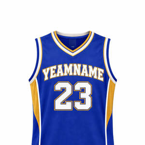 Maillot de basket personnalisé pour homme – Nom et numéro d'équipe sur mesure, tissu haute performance, sans manches - Product Image 3