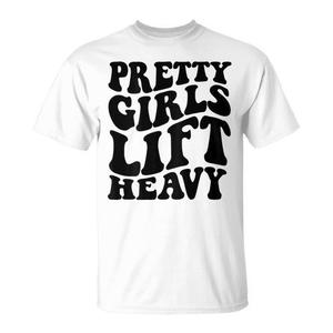 Camiseta Deportiva Vintage para Amantes del Gimnasio, Chicas Bonitas Levantan Pesas - Producto Promocional - Product Image 1