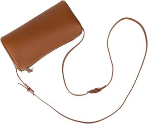 Sac à bandoulière en cuir chic Sac à main à bandoulière élégant avec finition élégante, fermeture éclair sécurisée, sangle réglable et design sophistiqué - Product Image 2