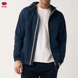 Chaqueta Cortavientos Ligera para Hombre, Estilo Deportivo, con Cierre, para Todas las Temporadas, Calidad Premium - Product Image 3