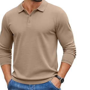 Pull-over tricoté en coton pour hommes OEM logo personnalisé Pull-over tricots en vrac vente en gros approvisionnement de l'usine par le fabricant - Product Image 3