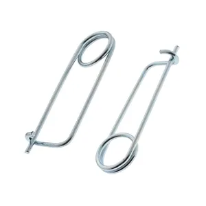 Hardware and Fastener Safety Pins With Proper Zinc Plated Stainless Steel Locking Pins For Trailer Parts