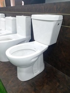 Placard deux pièces en céramique de qualité exportatrice OEM Toilette asiatique Washdown WC pour salle de bain Inde - Product Image 5