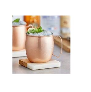 Tazas de mula de Moscú de cobre orgánico puro Tazas y tazas de cobre martillado antiguo para cócteles para el hogar y los restaurantes - Product Image 3