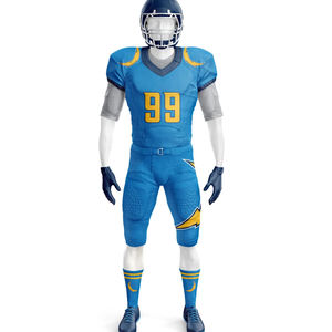 ชุดอเมริกันฟุตบอลแบบยืดได้ตามสั่ง ทรงพอดีตัวสำหรับผู้เล่น ผ้าคุณภาพสูง เสื้ออเมริกันฟุตบอล - Product Image 4