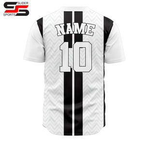 2025 New OEM Manufacturer Blank Stitched Baseball Jerseys High Quality Fully Dye Sublimation Mesh Baseball <b>Shirts</b> Jersey - Product Image 2