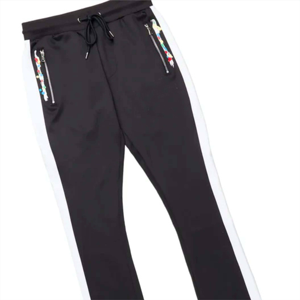 Trajes de chándal modernos y cómodos apilados lavados con ácido-Moda inspirada en el diseñador para ropa informal y atlética - Product Image 2