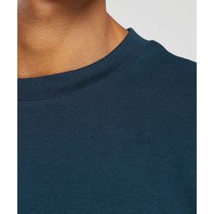 T-shirts pour hommes 100% coton personnalisés t-shirts de fitness surdimensionnés manches courtes Style formel grande taille vêtements 240 grammes tissu tricoté - Product Image 5