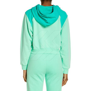 Top corto de lana con estilo de alta calidad para mujer, precio al por mayor, nuevo diseño, Top corto transpirable, sudaderas con capucha - Product Image 4