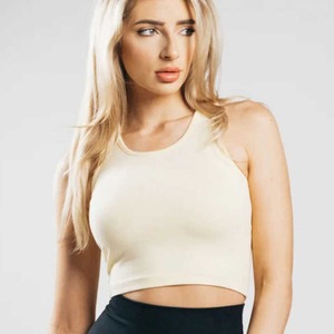 Crop Tops à la taille avec cordon de serrage Nouveau design Chemise à la mode Casual Wear Street Vêtements pour femmes Crop Top - Product Image 1