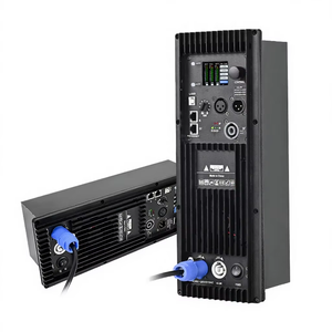 Amplificateur audio haute puissance stéréo 1500W, plaque métallique, 2 canaux, AC 220V, sur pied, pour son surround - Product Image 2