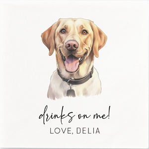 Coolslove ผ้าเช็ดปากสำหรับสัตว์เลี้ยงแบบสั่งทำพิเศษผ้าเช็ดปากสำหรับงานแต่งรูปสุนัข - Product Image 3