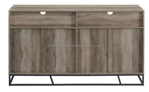 Newest Melita Customized Modern Farmhouse Wooden <b>Sideboard</b> High Quality Home Furniture with Storage <b>for</b> Dining & Living Room - Product Image 2