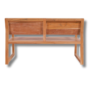 Best Selling Garden Chair With Two <b>Seats</b> Made Of Solid and Eco-Friendly Teak Wood From Indonesia - Product Image 5