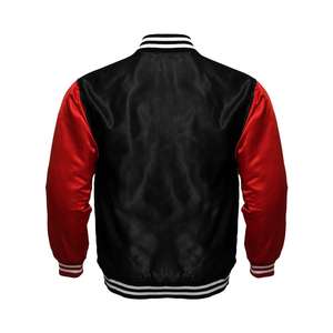 Veste d'université en satin pour hommes, faite sur mesure, comme une demande personnalisée, porter pour les sorties en plein air, vestes d'université avec votre logo - Product Image 4