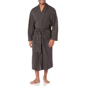 Luxury Hotel Bathrobe With Slippers, <b>Spa</b> <b>Robe</b> Cotton Organic Cloth for Men Women, Lightweight Luxurious CozyHotel <b>Robes</b> Unisex - Product Image 1