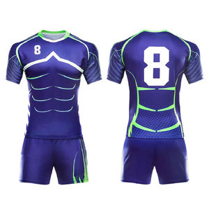 Uniformes de Rugby Personalizables de Alta Calidad, Transpirables, de Secado Rápido, con Impresión por Sublimación, para Equipos Deportivos y Clubes, Nuevo Diseño - Product Image 6