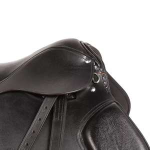 Montar a caballo de alta calidad de cuero puro y sillín de doma de caballos antitranspirable para caballos usando instrumentos - Product Image 4