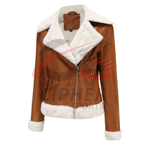 Chaquetas de mujer de moto de último diseño de calidad superior con protección completa para las mejores chaquetas de cuero de carreras de motos para mujer - Product Image 5