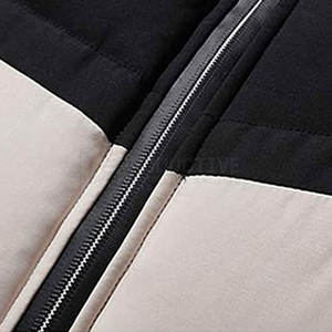 Chaleco acolchado de poliéster de nailon de invierno informal para hombre hecho a medida al mejor precio con cuello mandarín para uso exterior a la venta en línea - Product Image 6