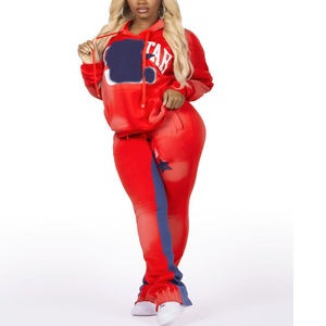 Ensemble de survêtement pour femmes, tissu écologique, confortable, respirant, tenue de sport pour la salle de sport, la course à pied - Product Image 3