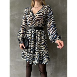 Vestidos de Mujer Talla Grande con Estampado de Leopardo al por Mayor - Product Image 6