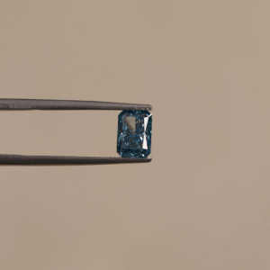 2.3 CT Blue Radiant Cut Loose Lab Grown CVD Diamond Bijoux exquis avec certificat Fancy Blue Color Filled - Product Image 4