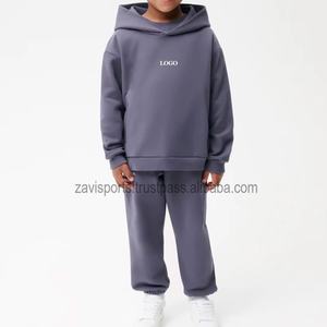 Survêtement à capuche personnalisé pour garçons 2025, survêtement pour enfants surdimensionné, prix de gros, survêtement pour garçons de haute qualité confortable - Product Image 6