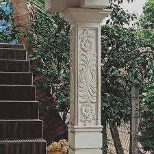 Columnas de Mármol Sólido Modernas Talladas a Mano con Motivos Florales en Espiral para Salones y Grandes Proyectos Arquitectónicos - Product Image 2