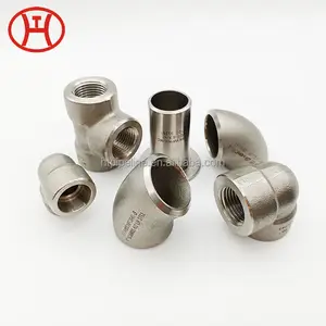 Stainless Steel 20 Mm Od X 3/4" Male Pipe Elbow Forged Steel Socket Welding Bptf Union Mss Sp-83 Cs Sw Equal Tee
