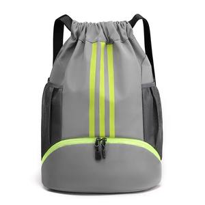 Mochila de Fitness para gimnasio para hombres y mujeres para baloncesto, fútbol, entrenamiento de fútbol, bolsa de almacenamiento deportiva con cordón duradero - Product Image 4