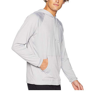 Sweat-shirts confortables à capuche en coton, ensembles de survêtement streetwear, unis, personnalisables, vierges, impression sérigraphique, vêtements pour hommes - Product Image 2