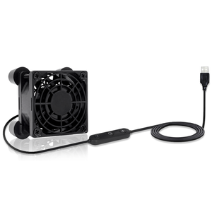 Im lặng tùy chỉnh kích thước 60mm sắt nướng USB 10-tốc độ tủ điều khiển người hâm mộ với chân tốc độ cao luồng không khí cho máy chủ tủ - Product Image 2