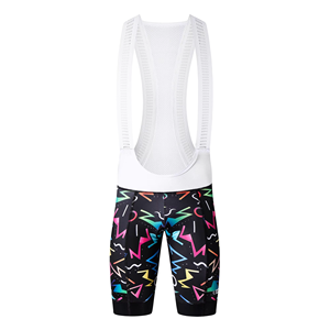 Cuissard de cyclisme Coolmax à bretelles en maille respirante, imprimé par sublimation, séchage rapide, idéal pour les événements de cyclisme sur route et VTT - Product Image 1