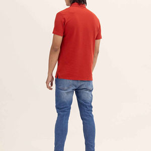 Camisetas de polo de algodón para hombre, camisetas transpirables de manga corta ajustadas, proveedor OEM, bordado de fábrica, ropa informal de moda personalizada - Product Image 6