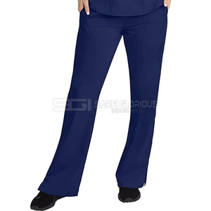Uniformes Médicos de Verano de Manga Corta para Enfermería, Uniformes de Hospital de Marca Privada con Tejido de Punto para Médicos, Venta al por Mayor - Product Image 4