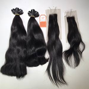 Haute Qualité Remy Naturel Noir Droite Vietnamien Cheveux Trame Original Lace Front Perruques Raw Non Transformés Extensions Fournisseur de Confiance - Product Image 6