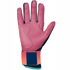 Gants de baseball de softball personnalisés de la meilleure qualité pour les hommes Gants de frappe professionnels à manchette longue Caractéristique respirante imprimée - Product Image 2