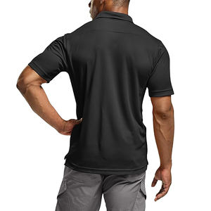 Polo tactique à manches courtes pour hommes Golf Performance Top Lightweight Dry Fit UPF 50 + Piqué - Product Image 5