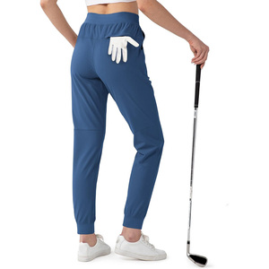 OEM Slim <b>Women</b> Golf <b>Trousers</b> with Custom Logos Tags Label Printing Embroidery Personal Sizing and Color Customization Options - Product Image 2