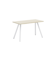 Bureau OMNI avec gestion des câbles, système de bureau collaboratif modulaire