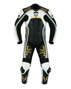 Ensemble de vêtements de sport pour moto et course automobile sur mesure, en cuir de vachette respirant, avec logo personnalisé, combinaison en acier, taille personnalisée, unisexe - Product Image 4