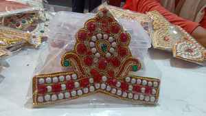 มงกุฎมุกุตคุณภาพพรีเมียม งานฝีมือ สำหรับพระพุทธรูป ขายส่ง ราคาถูกที่สุด - Product Image 2