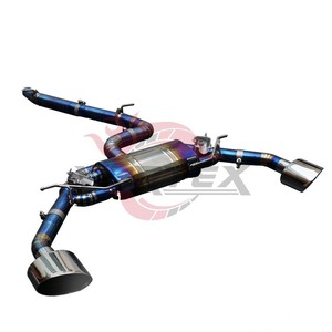 Sistema de Escape Vortex Titanium Catback con Silenciador Valvetronic, Soldadura TIG, Sonido Agresivo para AUDI S3 2013-2023, Estilo Racing - Product Image 5