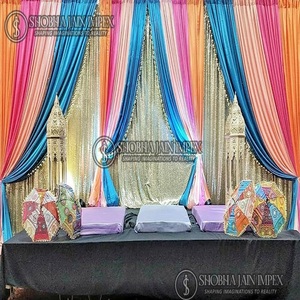 Matelas rond pour scène de nuit Sangeet - Product Image 5