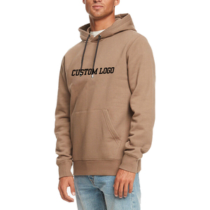 100% sudaderas con capucha de algodón pesado OEM logotipo personalizado estampado en blanco para ropa de invierno de talla grande de alta calidad con técnicas teñidas lisas - Product Image 4