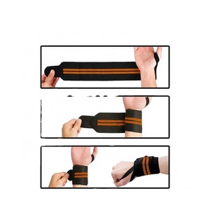 Muñequeras de gimnasio Unisex de alta resistencia, soporte de fuerza transpirable para deportes y levantamiento de pesas, equipo de Fitness deportivo - Product Image 3