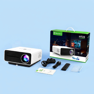 Projecteur intelligent Android VOPLLS HT22 4K LCD 500 lumens, projecteur de cinéma maison portable avec 4 Go de RAM et 16 Go de ROM - Product Image 5