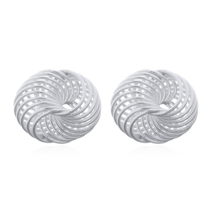 Boucles d'oreilles fines en argent sterling 925 en gros de la collection Eternal Loop pour les détaillants - Product Image 1