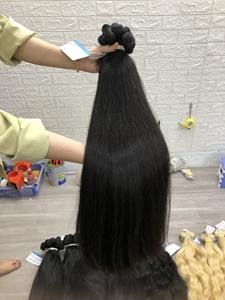 Cheveux de trame droite naturelle de qualité supérieure 100 pour cent de cheveux humains vietnamiens Extensions de cheveux Cabello Humano vierges crus - Product Image 6